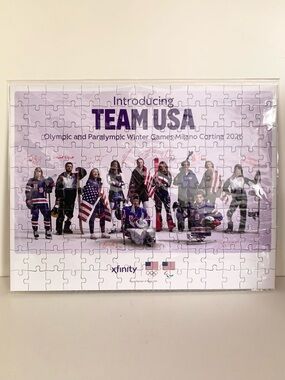 Team USA Paralympic Athletes Poster Puzzle